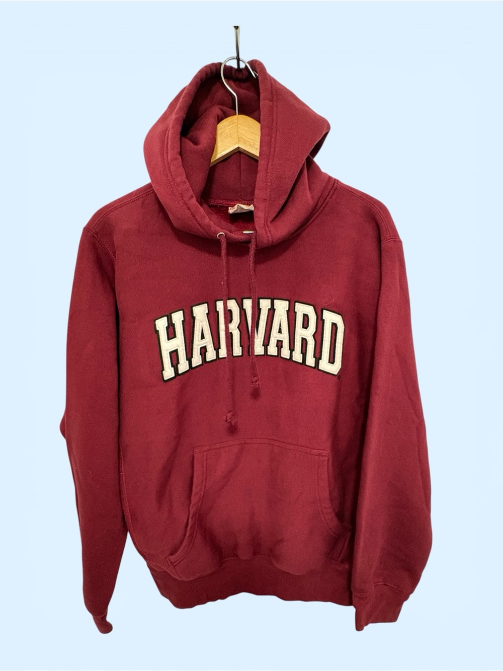 Sporto Maroon Harvard Pullover Hoodie